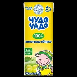 Сік Чудо-Чадо Виноградно-яблучний, 200 мл (469841)