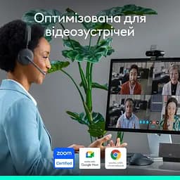 Веб-камера Logitech Brio 4K for Business Graphite (960-001746) - мініатюра 6