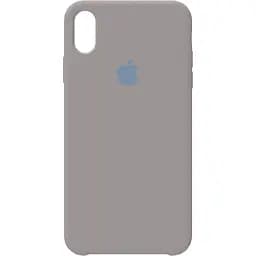Чохол-накладка Toto Silicone Case Apple iPhone XS Max Pebble Grey