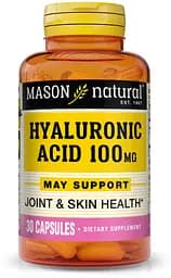 Препарат для суставов и связок Mason Natural Hyaluronic Acid, 30 капсул