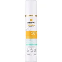 Сонцезахисний крем для обличчя Sesderma Repaskin Urban 365 Cream Oily Skin SPF 50 для жирної шкіри 50 мл - мініатюра 2