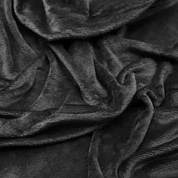 Плед Ardesto Flannel 200х220 см 100% поліестер чорний pbe0050472 - мініатюра 5
