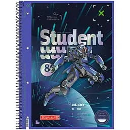 Колледж-блок Brunnen А4 Premium Robot Heroes линия 80 листов (10-679 27 421)