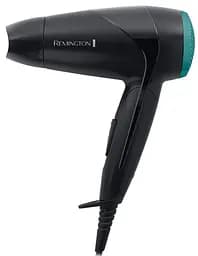 Фен дорожній On The Go, 2000Вт, 2 режими, складна ручка, чорний Remington teh0017471