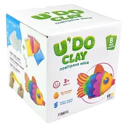 Набір для творчості Strateg Рибка U'DO Clay (30748)