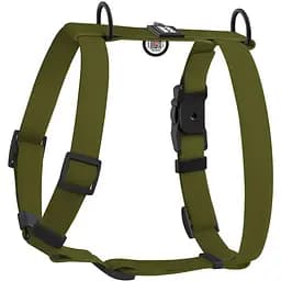 Шлея для собак Waudog Magnet водостійка анатомічна Н-подібна з QR-паспортом, магнітна пряжка-фастекс, L