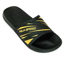Шльопанці Aqua Speed ​​Idaho 42 Чорний/Жовтий (1000-514-18-42) - мініатюра 2
