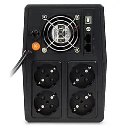 Джерело безперебійного живлення Njoy 1500 ВА / 900 Вт / 9 А*ч (Horus Plus 1500 USB) - мініатюра 6