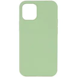 Чохол Epik Silicone Case Full Protective AA NO LOGO для Apple iPhone 11 Pro Max 6.5 М'ятний/Mint
