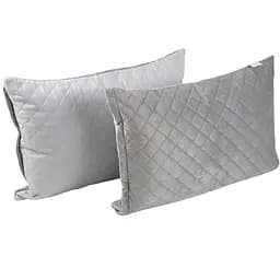 Набір чохлів на подушку Dark Grey 50х70см (К_382.55_Dark Grey ромб_Н)