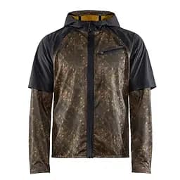 Куртка Craft Lumen Hydro Jacket Man XXL Чорний/Коричневий (1068-1907693 XXL 158650)