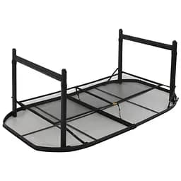 Складний стіл Bo-Camp Northgate Oval 150x80 cm Black/Grey (1404188), Сірий - мініатюра 7