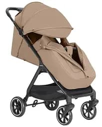 Прогулянкова коляска Carrello Forza CRL-5535 Grain Beige легка 7 кг автоматичне складання EVA-колеса - мініатюра 4