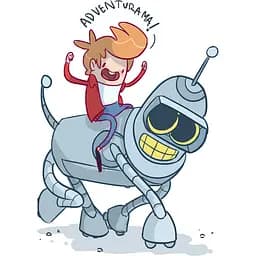 Кухоль GeekLand Футурама Futurama 02.42.383 330 мл білий - мініатюра 2