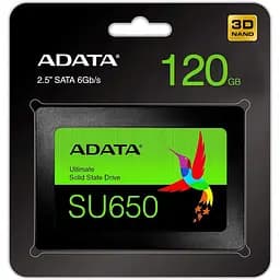 Накопитель SSD Adata Ultimate SU650 120 GB 2.5" SATA III
