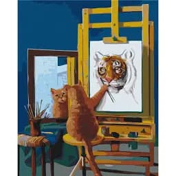 Картина за номерами Brushme Норман Кетвелл ©Lucia Heffernan 40x50 см