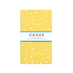 Простирадло Cosas на резинці 120х200 yellow starfall, жовтий (StarfallYellow_120x200x20) - мініатюра 3