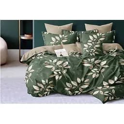 Комплект постельного белья Soho Lounge Feathers Green Евро 200x230 см зеленый (A130209)