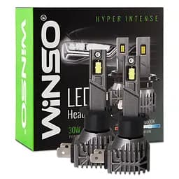 Автолампа Winso LED H1 12/24V 30Вт 3000Лм 6500K CSP3570 2шт(793100)
