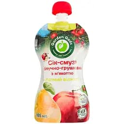 Сік-смузі Garden Gadz яблучно-грушевий з м'якоттю 185 мл