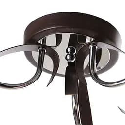 Люстра стельова Brille для кухні E14 40W CH (LK-275C/3) - мініатюра 3