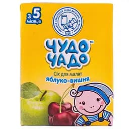 Упаковка соку Чудо-чадо яблучно-вишневий 3.6 л (200 мл х 18 шт.) - мініатюра 2