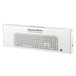 Keychron Клавіатура мембрана B6 Pro, USB/WL/BT, ivory white - мініатюра 8