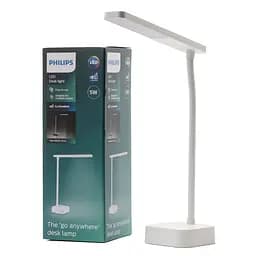 Світильник настільний Phillips Tilpa DSK212PT 5W 5000K акумуляторний білий (929003241507) - мініатюра 5