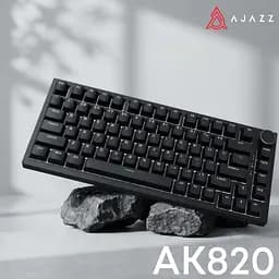 Клавіатура Ajazz AK820 Red Switch USB-C UA Black (AK820-R-B) - мініатюра 6