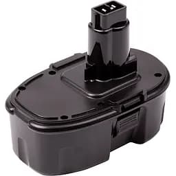 Акумулятор PowerPlant для шуруповертів та електроінструментів DeWalt 18V 2.5Ah Ni-MH (DC9096)