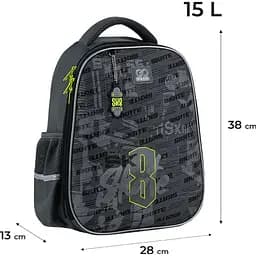 Рюкзак GoPack Education напівкаркасний 165M Skate (GO25-165M-8) - мініатюра 3