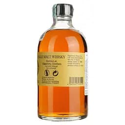 Віскі Akashi Single Malt Bourbon Cask 5 Year Old 50% 0.5 л в подарунковій упаковці - мініатюра 3