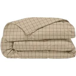 Підковдра євро Cosas Beige Geometry 220х240 см (CellAshbeige_220x240q)
