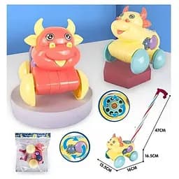 Каталка "Бычок" 380 Желтый