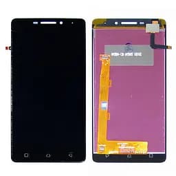 Дисплей для Lenovo Vibe P1m с черным тачскрином