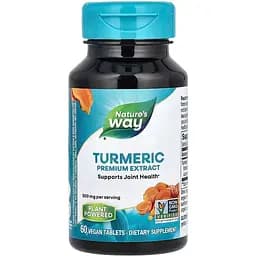 Куркума Nature's Way Turmeric преміум екстракт 500 мг 60 таблеток