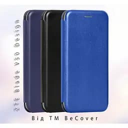 Чохол-книжка BeCover Exclusive для ZTE Blade V50 Design Black (712196) - мініатюра 4