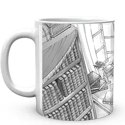 Кружка GeekLand Ascendance of a Bookworm Власть книжного червя Майн HNG.02.04 330 мл белая