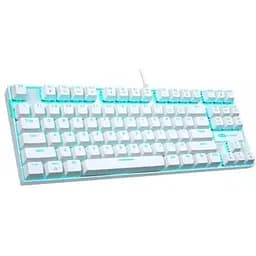 Клавіатура MageGee MK-STAR Blue Switch (6971969720268-UA) White - мініатюра 3