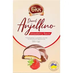 Десерт Київ БКК Anjellino зі смаком полуниці 120 г (925267)