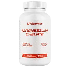 Магній хелат Sporter Magnesium Chelate 100 мг 90 капсул