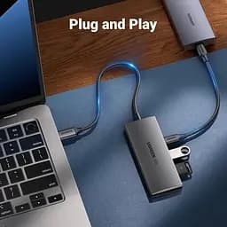 USB-хаб Ugreen CM480 4in1 (30758) [152545] - мініатюра 10