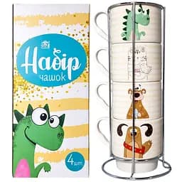 Набір чашок S&T 320 мл 4 шт. (021-04-20 )