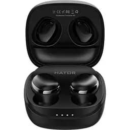 Навушники Hator Hyреrpunk Truedots SyncHUB Black (HTA411)