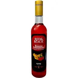 Сироп Red&Black Банан-Полуниця 0.7 л