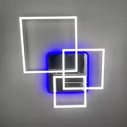 Світлодіодна люстра Ideal Lux Frame у хромованому корпусі | Арт. A 11017/3 RGB CH | Line F - мініатюра 7