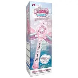 Пістолет з мильними бульбашками SHT 8603 Snow Princess + bottle 130ml Pink - мініатюра 5