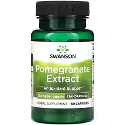 Екстракт граната Swanson Pomegranate Extract 250 мг 60 капсул