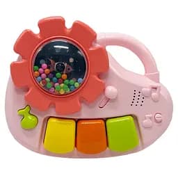 Детская музыкальная игрушка "Орган" Bambi 8876-1B(Pink) световые и звуковые эффекты