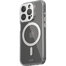 Чохол-накладка Moshi iGlaze Slim Hardshell Case Luna Silver для iPhone 15 Pro (99MO231003) - мініатюра 2